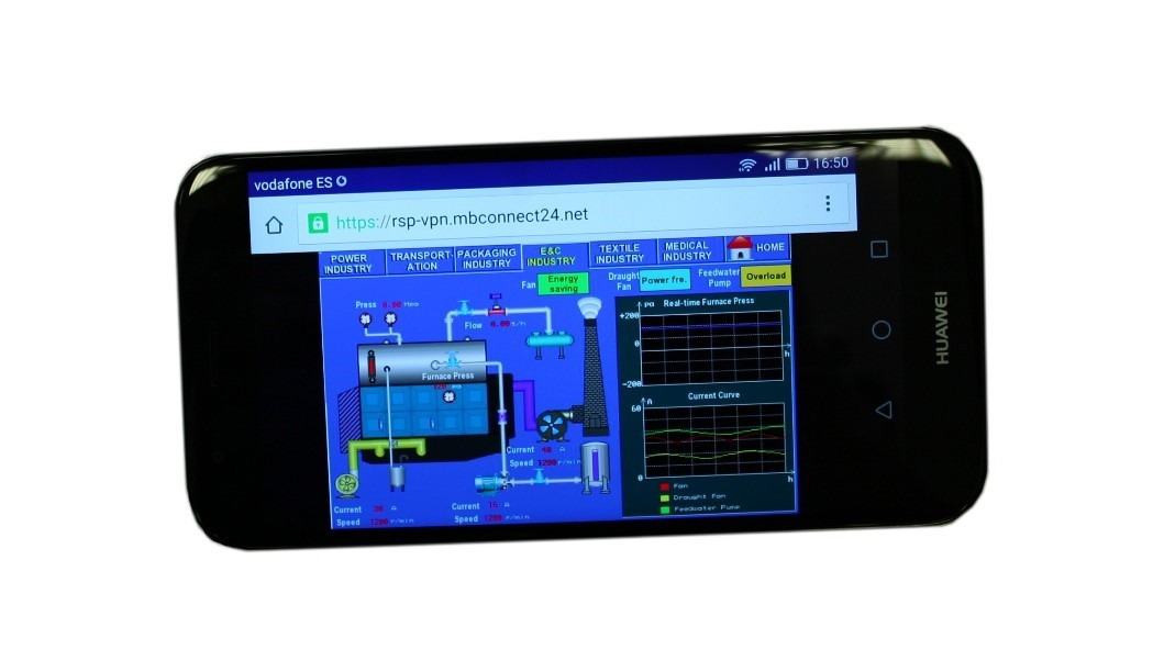 acceso móvil a mbconnect