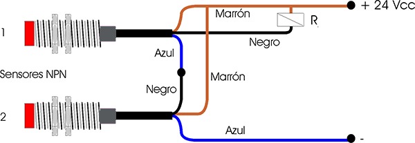 dos-sensores-npn-en-serie